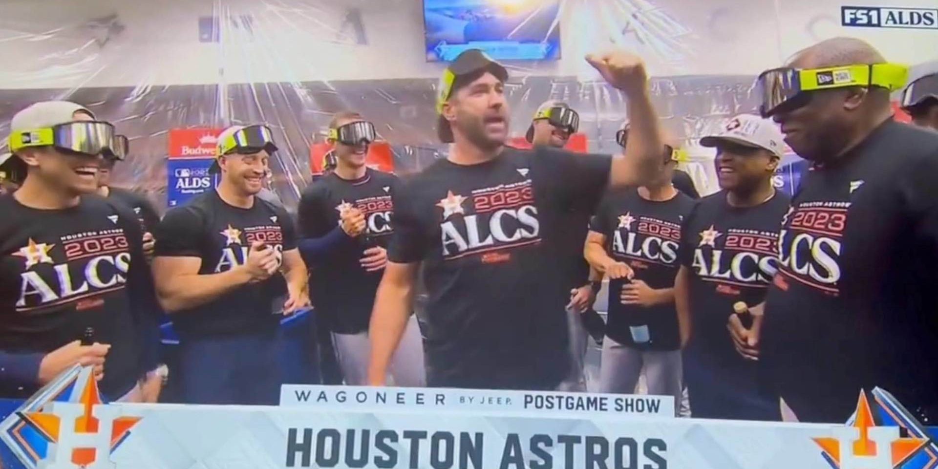 Justin Verlander's F-bomb filled victory speech should have been kicked off live TV, but it was too good