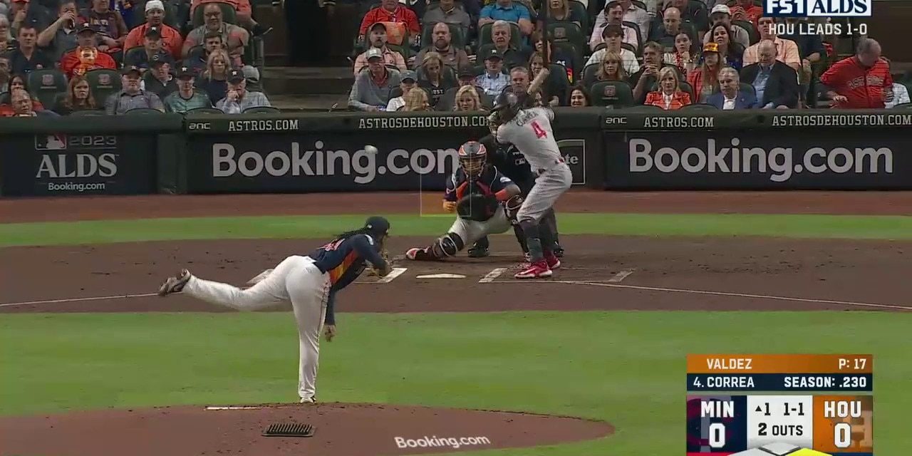 Twins' Carlos Correa hits an RBI double against his former team to grab an early lead vs. Astros