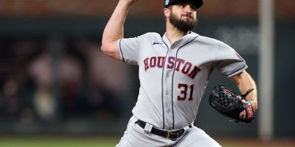 Astros reliever Graveman not on ALCS roster