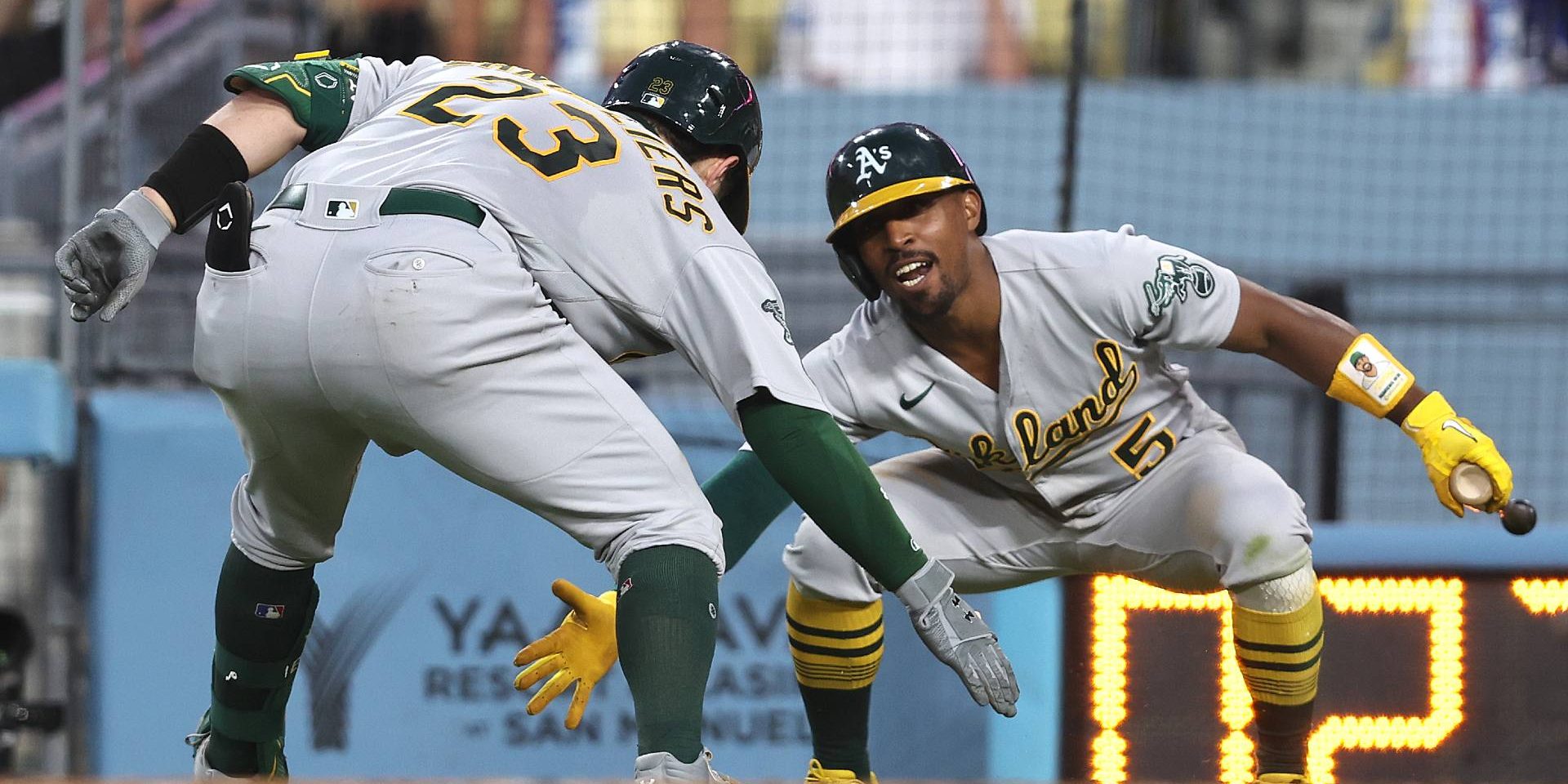 Oakland's Tony Kemp, fresh off paternity list, offers leadership, perspective during rough season for A's
